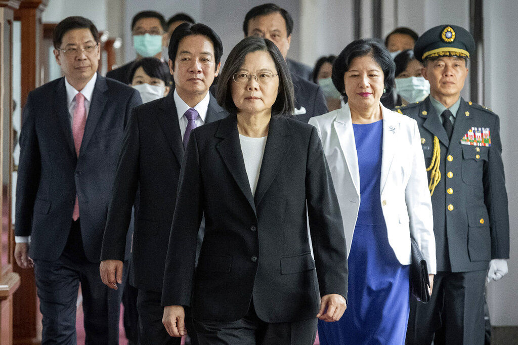 APTOPIX Taiwan Politics
